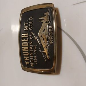 Solid Brass Belt Buckle